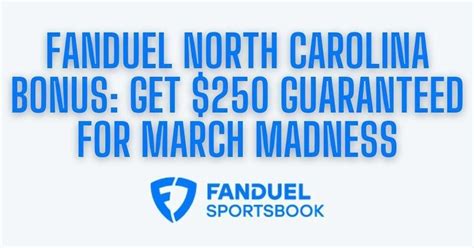 FanDuel North Carolina: Claim $250 Sign.